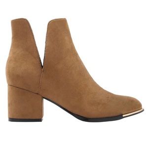 LEMON DROP TAN BOOTIE SIZE 8